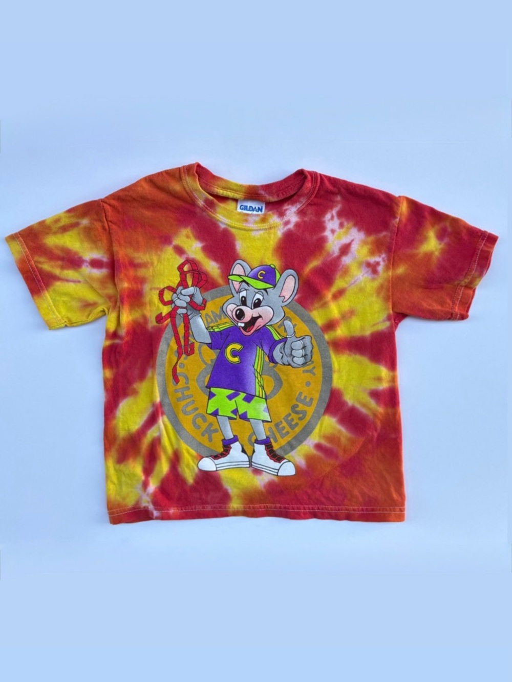 Y2K Chuck E Cheese Shirt - Size APPROX 5T